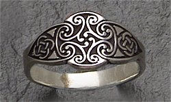 celtic goddess ring