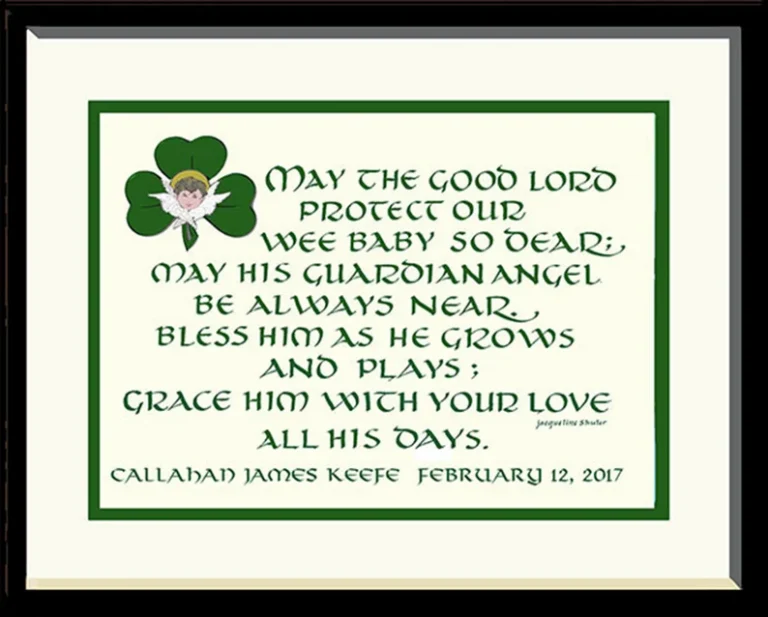 irish baby blessing