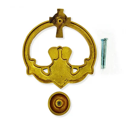 Brass Claddagh Door Knocker - Image 3