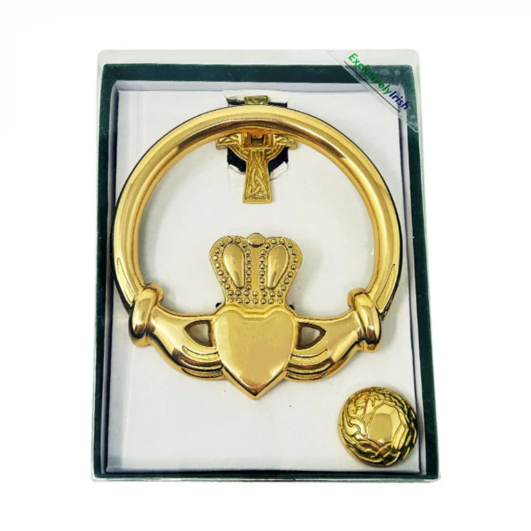 Brass Claddagh Door Knocker - Image 2