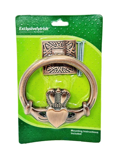 Copper Claddagh Door Knocker - Image 3