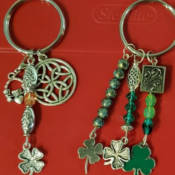 shamrock key chain