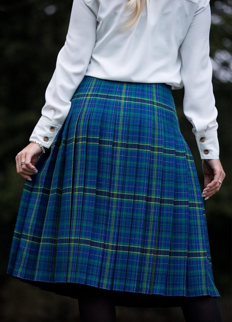 Kilts Ladies Tartan Pleated Skirt - Image 6