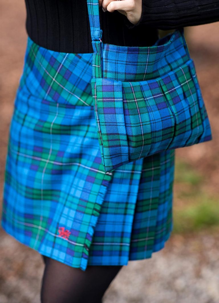 Welsh Kilts Ladies Tartan "Stacey" Skirt - Image 6