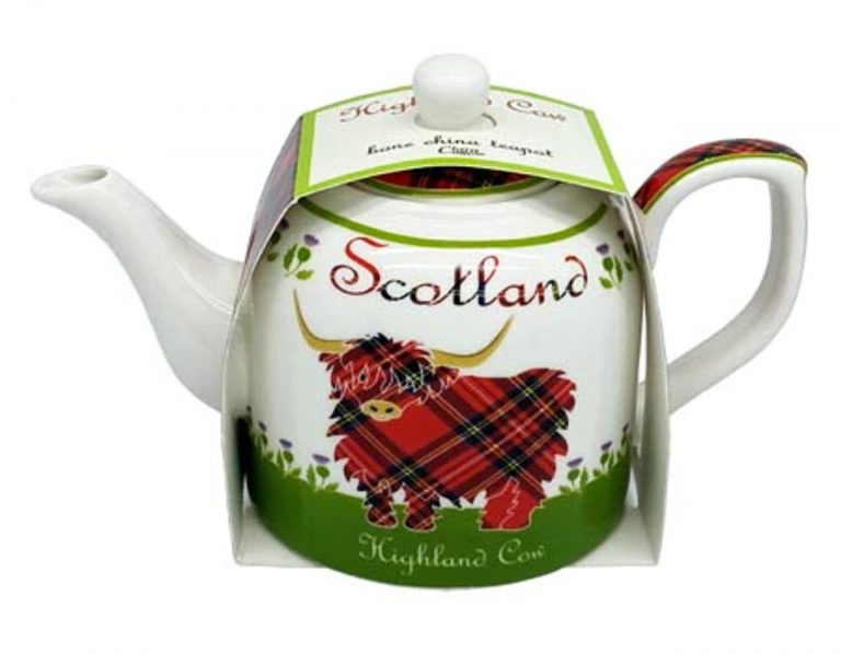 Scotland Highland Cow Teapot - Image 2