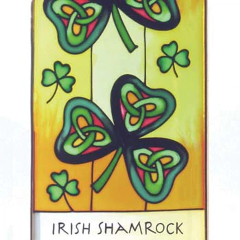 Shamrock Stained Glass Panel - Image 2