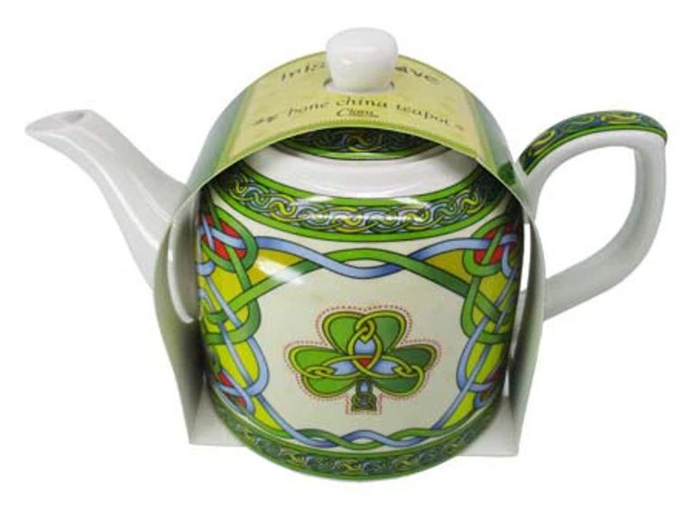 Shamrock Knotwork Tea Set - Image 2