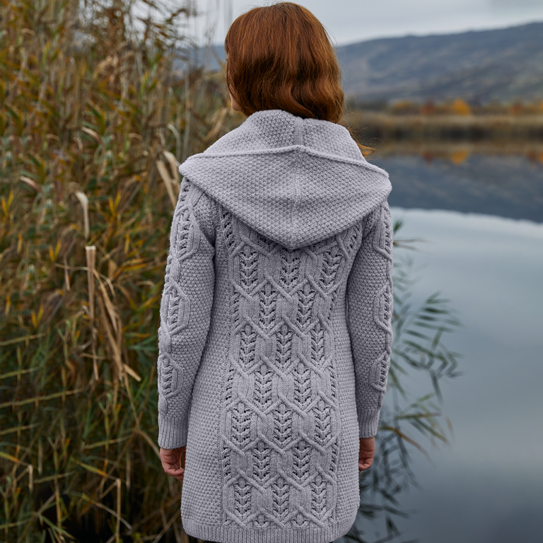 Aran Leaf Coat - Image 2