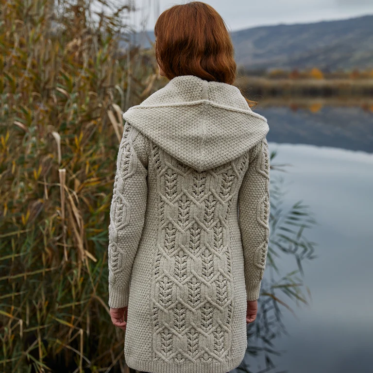 Aran Leaf Coat - Image 3