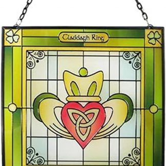 Claddagh Stained Glass