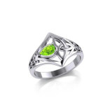 Peridot Trinity Ring