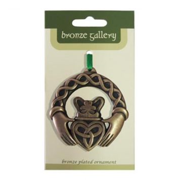 bronze claddagh