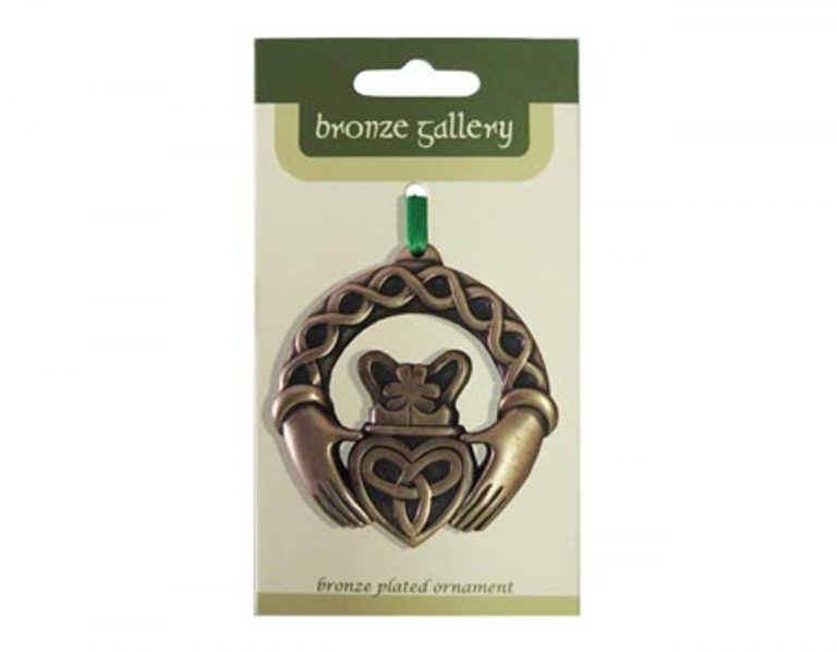 bronze claddagh