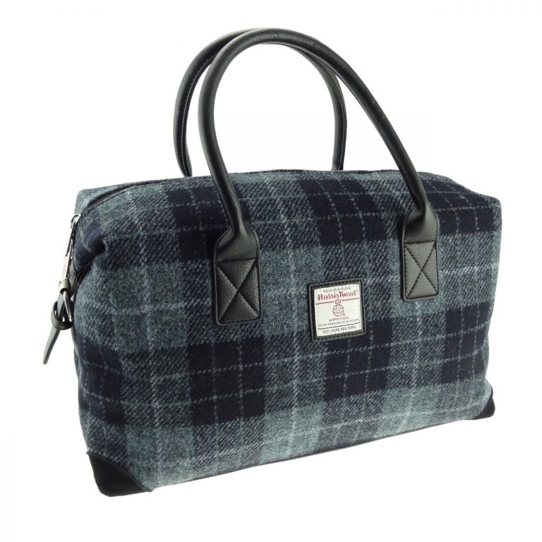 Harris Tweed Overnight Bag - Image 2