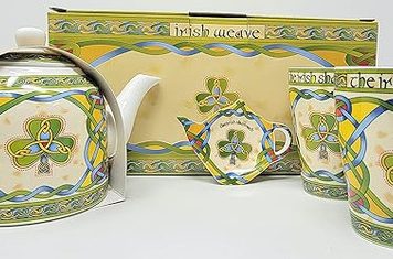 shamrock tea set